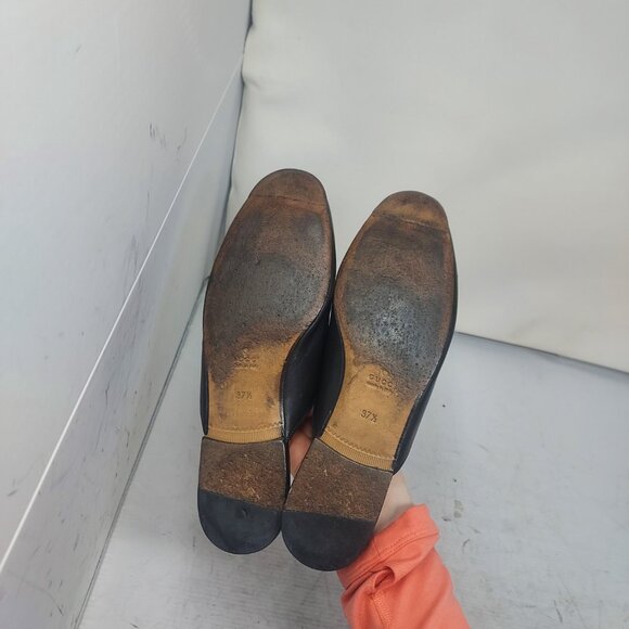 Gucci Womens Black Horsebit Princetown Slide Mule - Picture 2 of 10